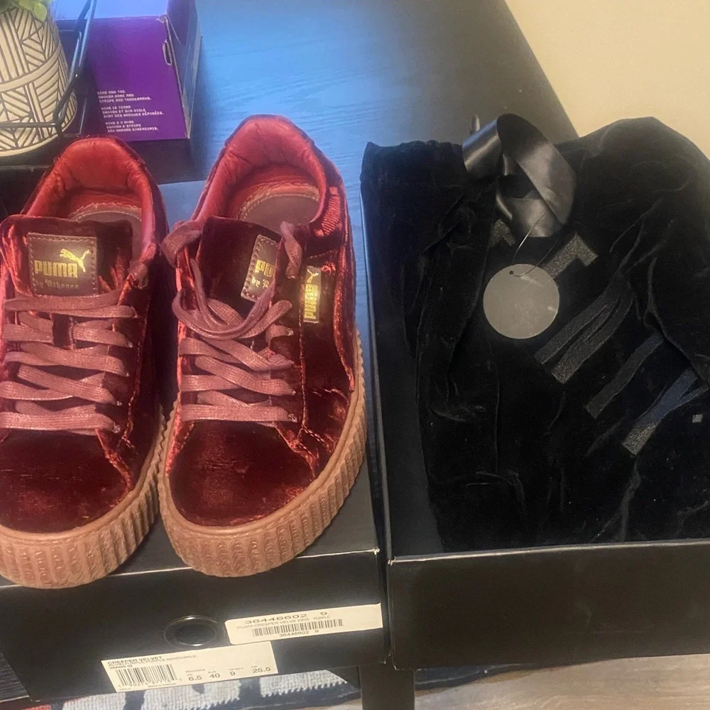 Puma Creeper Velvet Sneakers - Picture 3 of 5